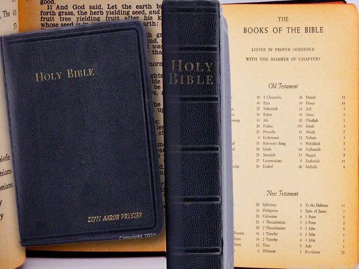 Elvis Presley's Personal Holy Bible