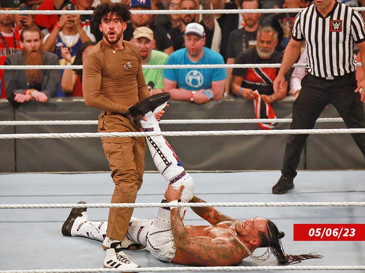 bad bunny wwe sub getty swipe