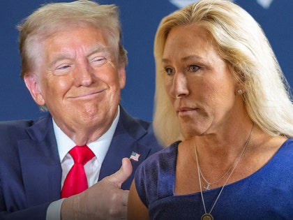 donald trump marjorie taylor greene main getty
