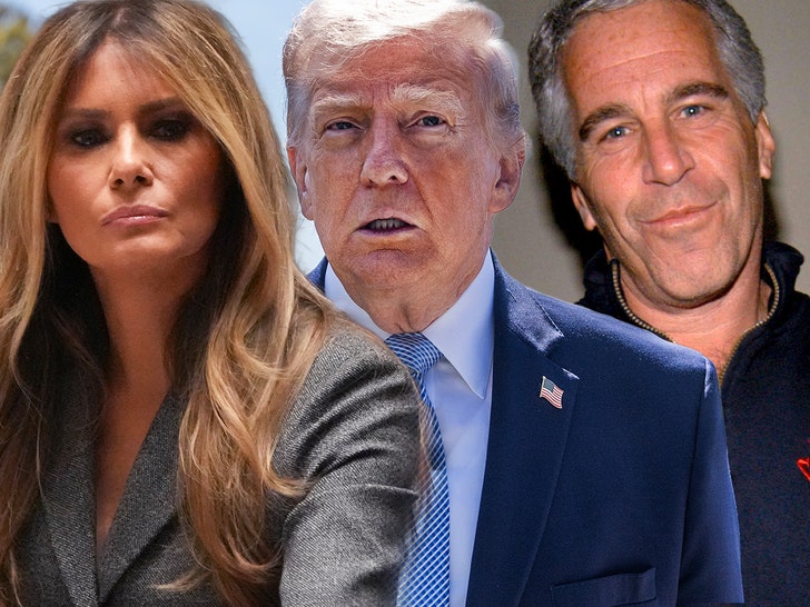 melania donald trump epstein getty comp