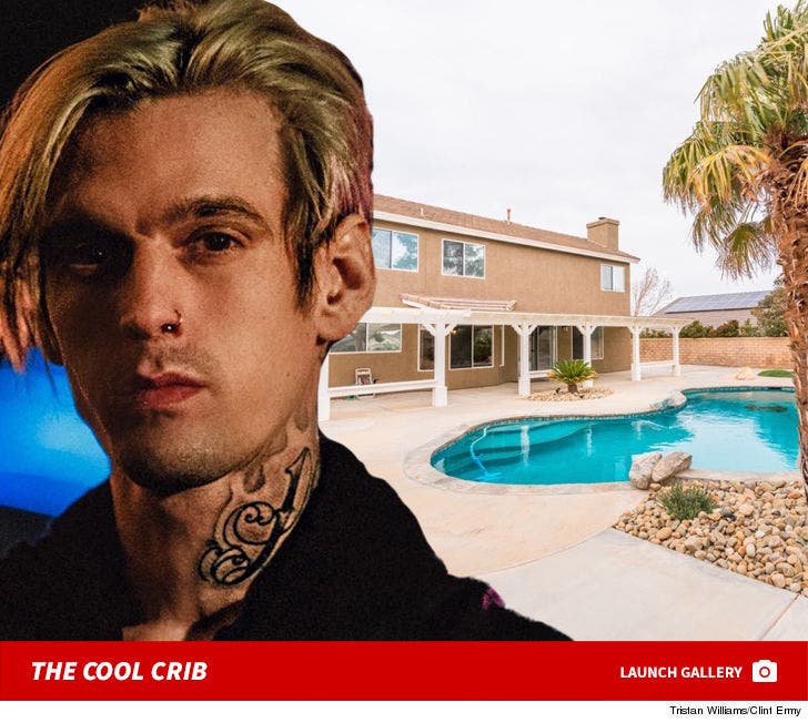 Aaron Carter's Los Angeles Home