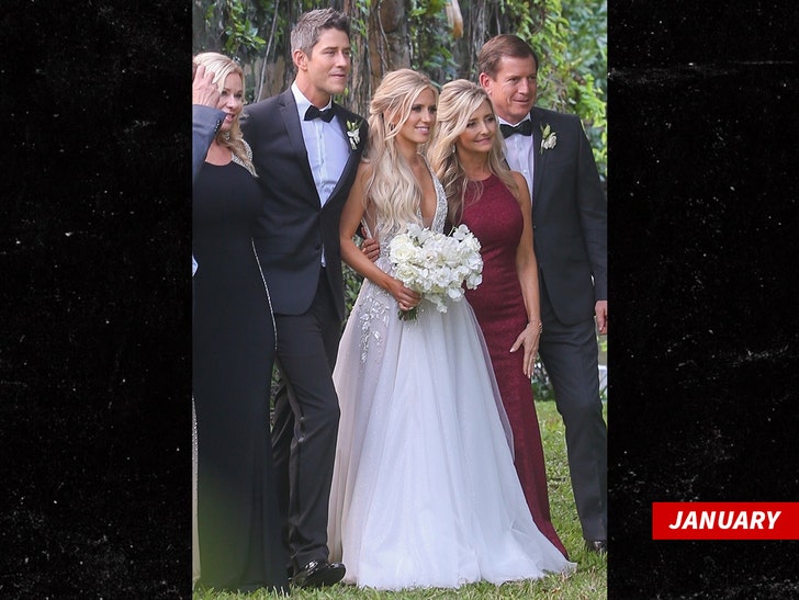 Arie and clearance lauren wedding dress