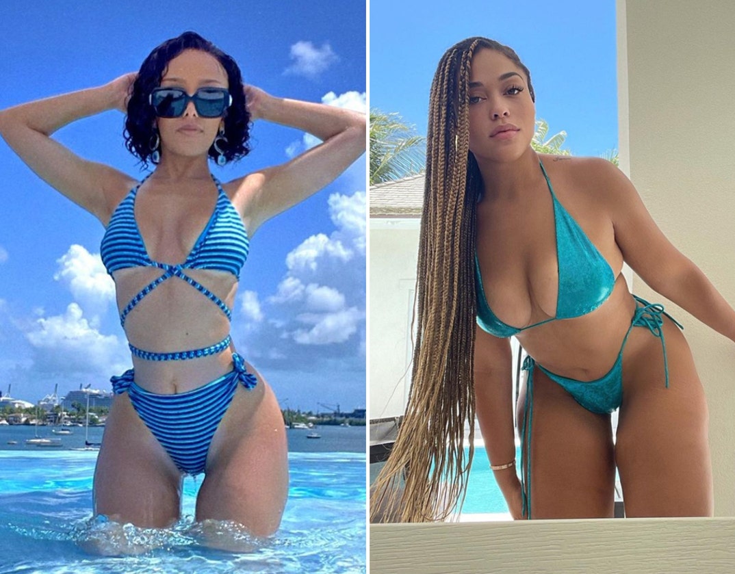 Doja Cat (25) vs. Jordyn Woods (23) -- Blue Crush Edition