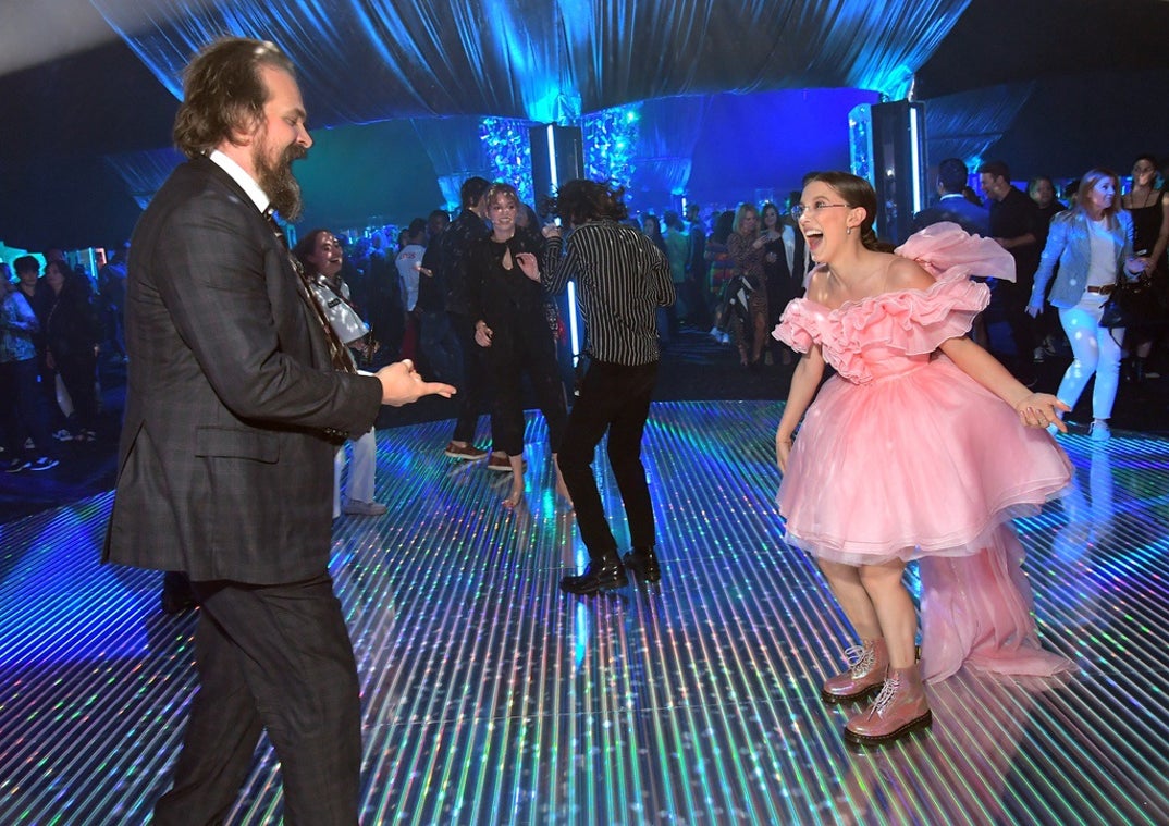 Millie Bobby Brown David Harbour Through The Years 5