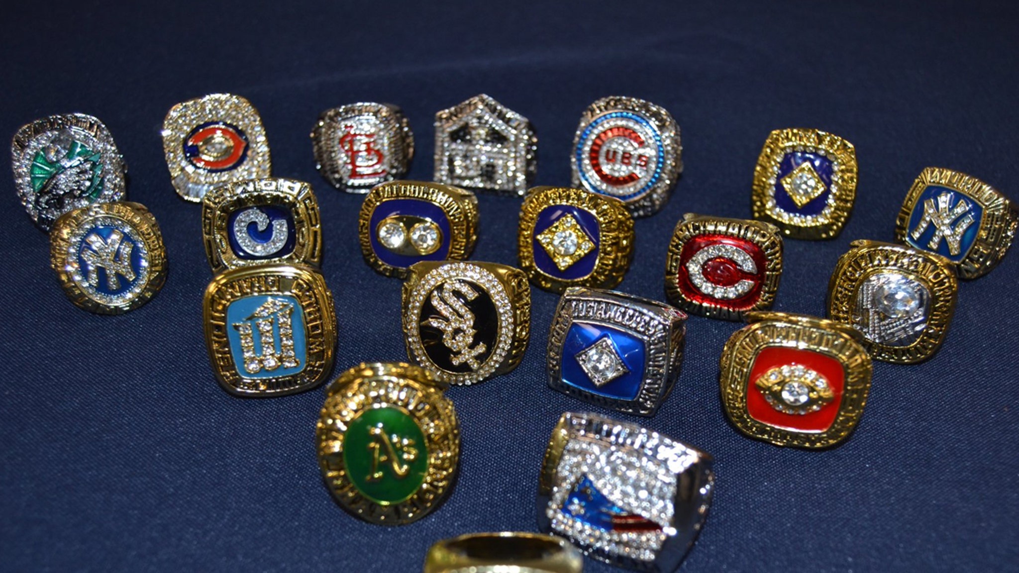 $12 MILLION In Bogus Super Bowl, World Series Rings Seized In