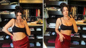 Kourtney Kardashian Tears Into Fans Who Say She's Pregnant