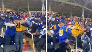 Titans Fan Thrown Down Stairs In Violent Fight At Rams Game