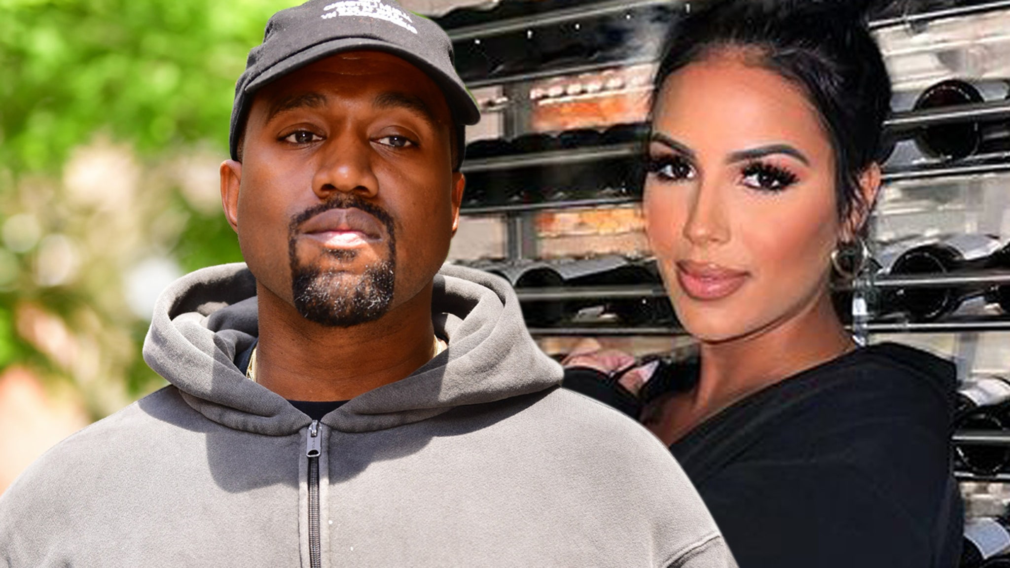 Kanye West Not Official with Kim Kardashian Look-Alike Chaney Jones – TMZ