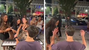Woman Smashes Street Performer's Piano to the Ground During Billy Joel Song