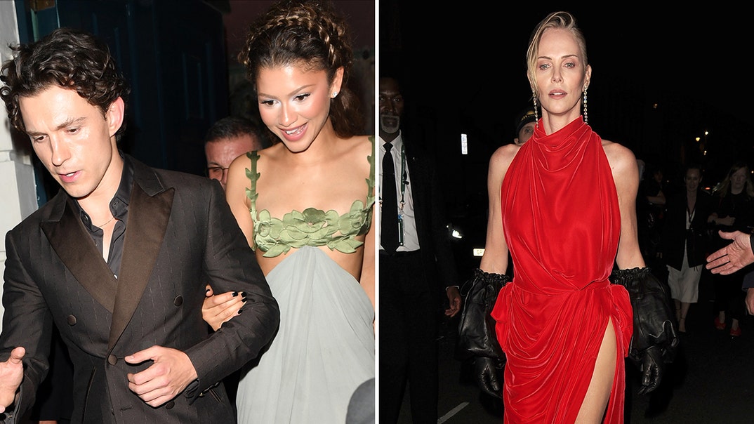 Tom Holland and Zendaya, Charlize Theron