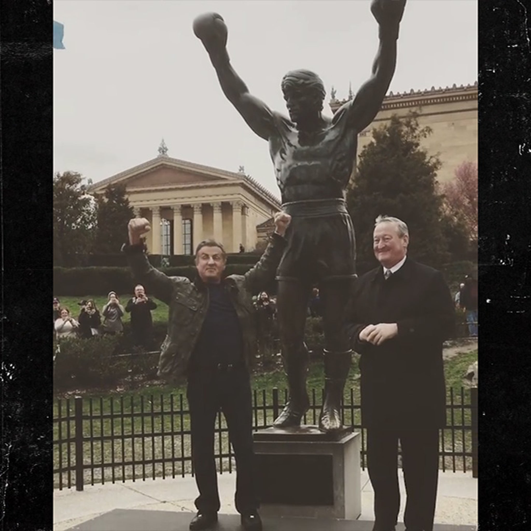 You Don't Mess With the Rocky Statue”: Philadelphia Fans Wage War