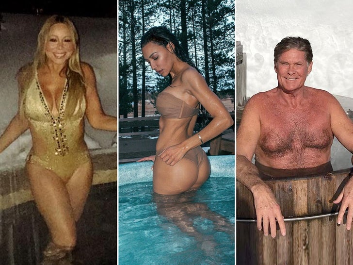 Steamy Stars In Hot Tubs