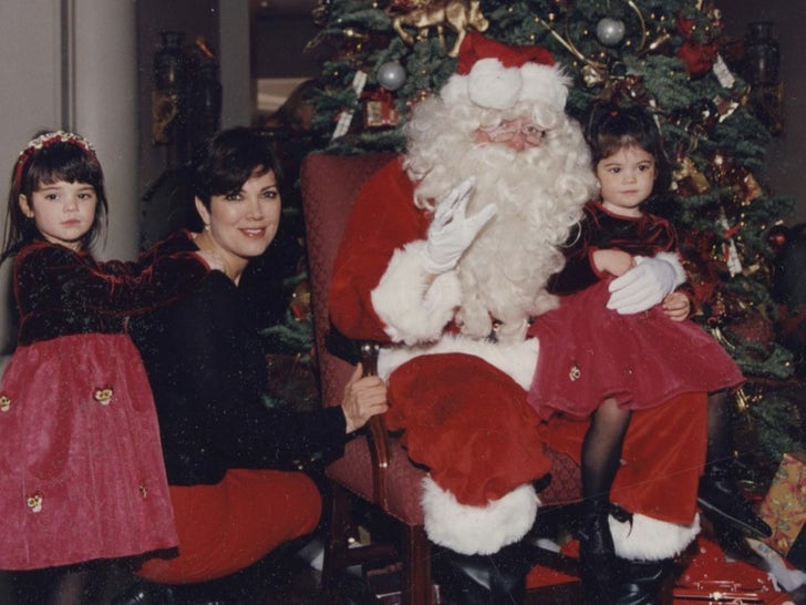 Recuerdos de las fotos navideñas de las Kardashian