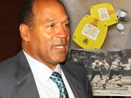 OJ Simpson With Some Of His Personal Property