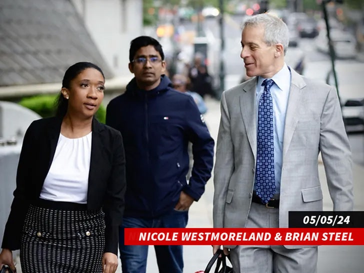 nicole westmoreland brian steel attorneys diddy sub swipe getty