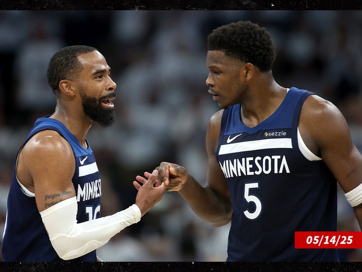 mike conley anthony edwards sub getty swipe