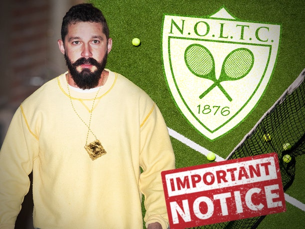 shia labeouf and tennis club getty 1