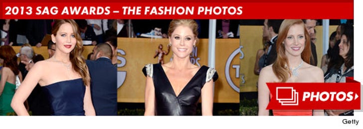 2013 SAG Awards -- The Fashion Photos