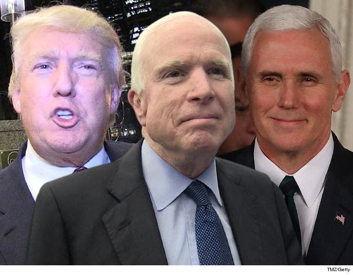 John Mccain S Funeral Being Planned Pence Is Invited But Not Trump