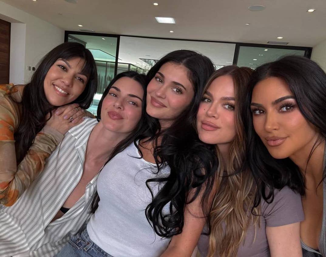 Kourtney, Kendall and Kylie Jenner, Khloe and Kim Kardashian