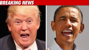 Trump Congratulates Obama -- 'Job Very Well Done'
