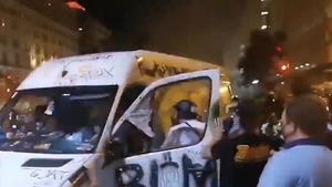 Cops in Washington D.C. Pull Two People Out BLM-Tagged Van