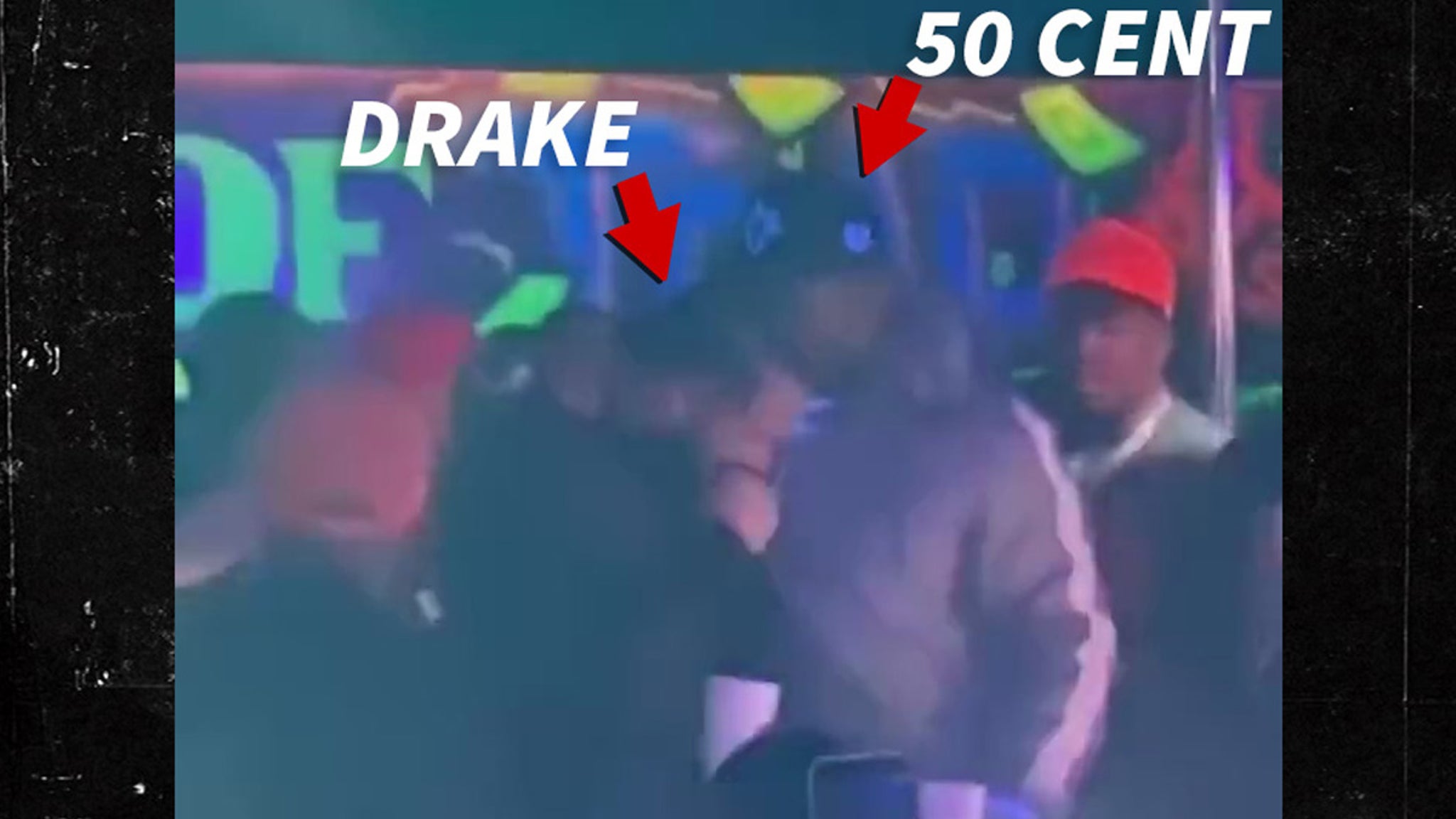 Drake vermisst Lollapalooza Brazil, er hat am Abend zuvor mit 50 Cent gefeiert