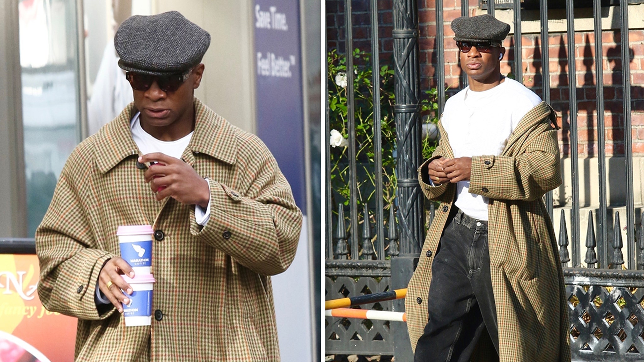 Jonathan Majors Strolls By Himself in NYC After Text Revelation in Trial