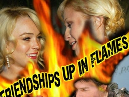 Friendships up in flames gallery: Click to launch photos