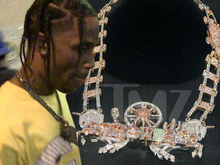 Travis Scott Drops $450,000 For His Astroworld Set Design in Diamonds