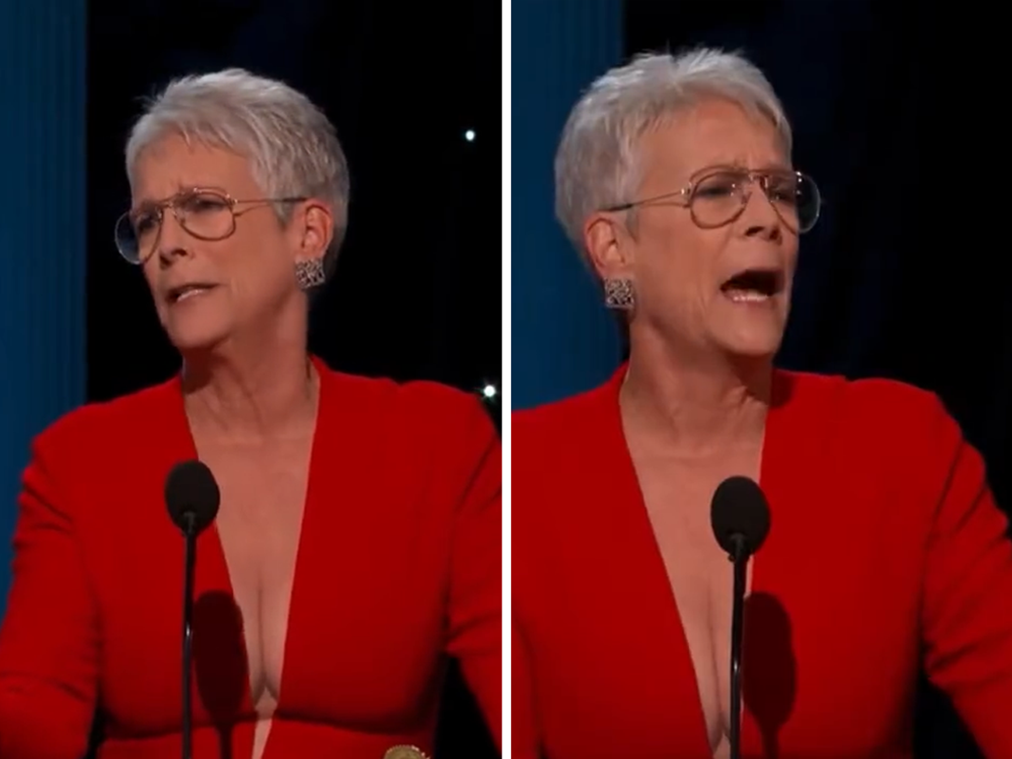 Jamie Lee Curtis Accepts Nepo Baby Label at SAG Awards, But to Win at 64  'Amazing'