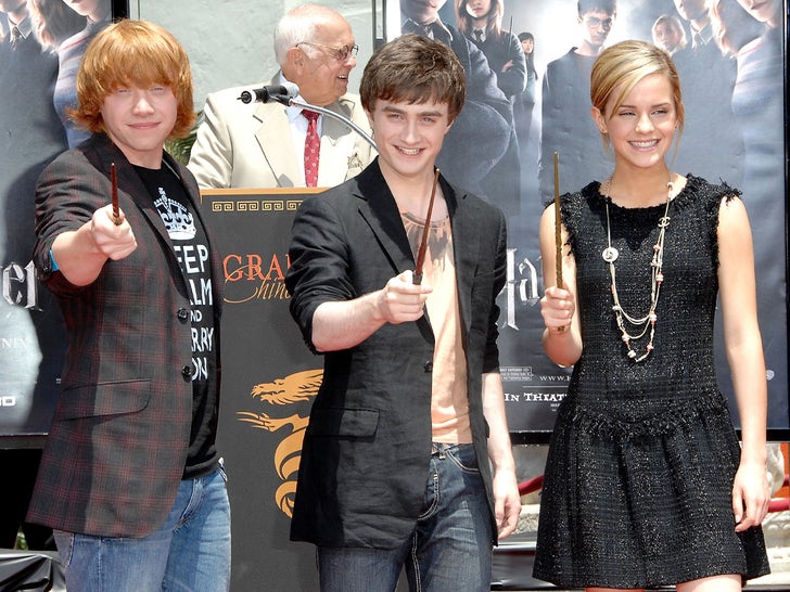 Celebs With Harry Potter Wands