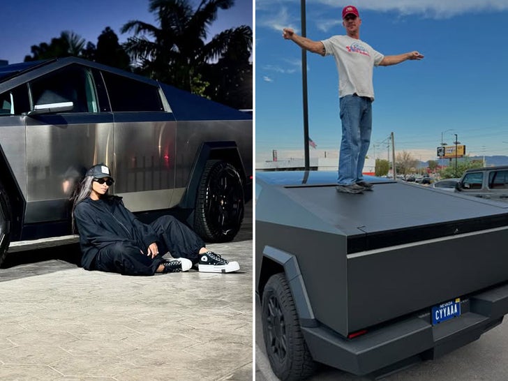 Celebs With Cybertrucks