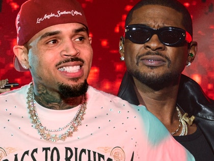 chris brown usher getty comp