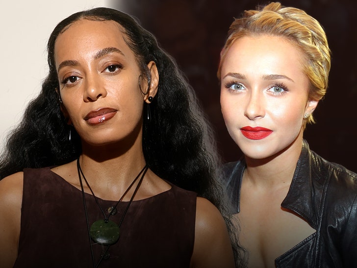 solange knowles and hayden panettiere getty 6