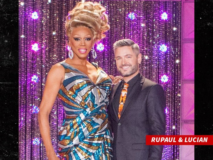 Lucian Piane & rupaul instagram