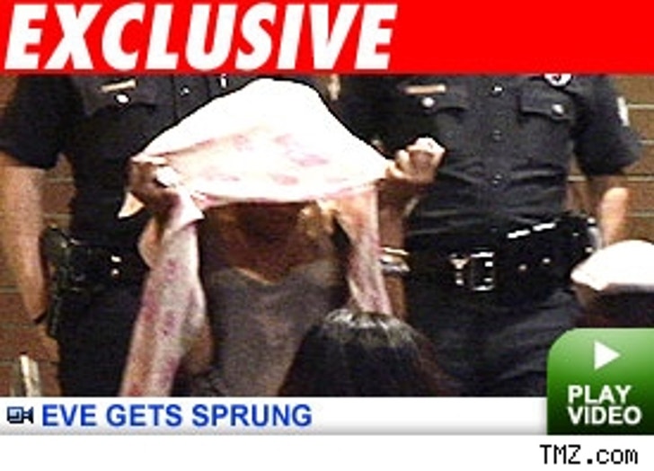 Rapper Eve Busted for DUI after Maserati Mash-Up :: 0426_eveleaves_tmz_275-1