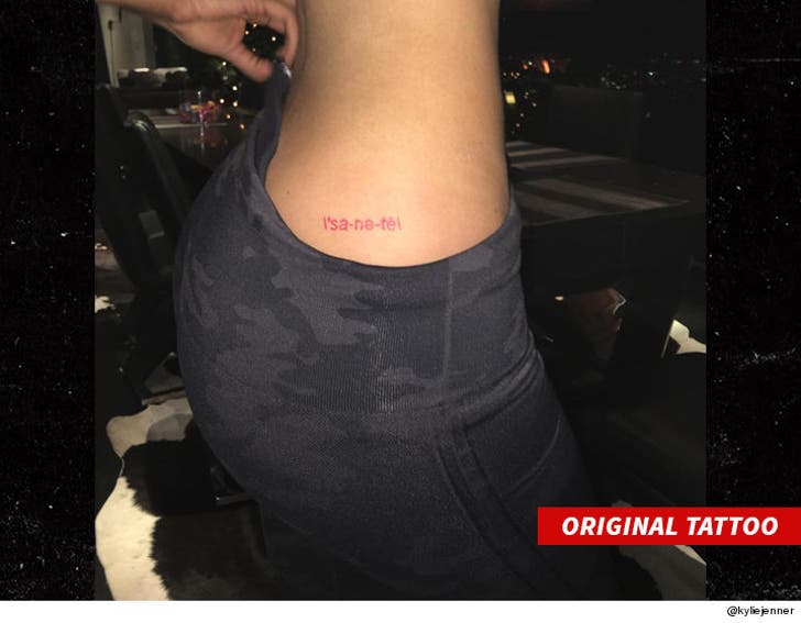 Kylie Jenner\'s Ass Tattoo Is Crazy