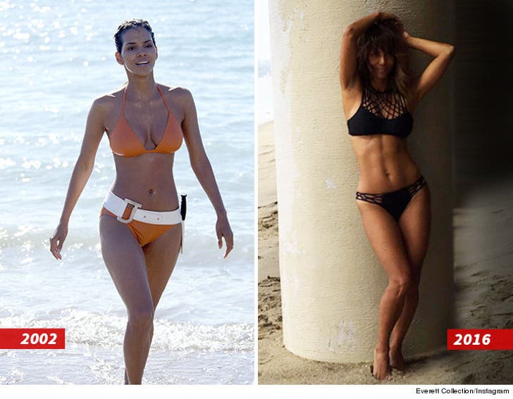 Halle Berry -- The Abs Have It Yes STILL PHOTOS :: 0831-halley-berry-everett-instagram-4