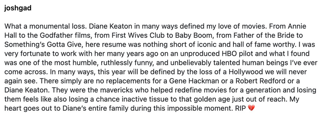 Diane Keaton Tributes 5