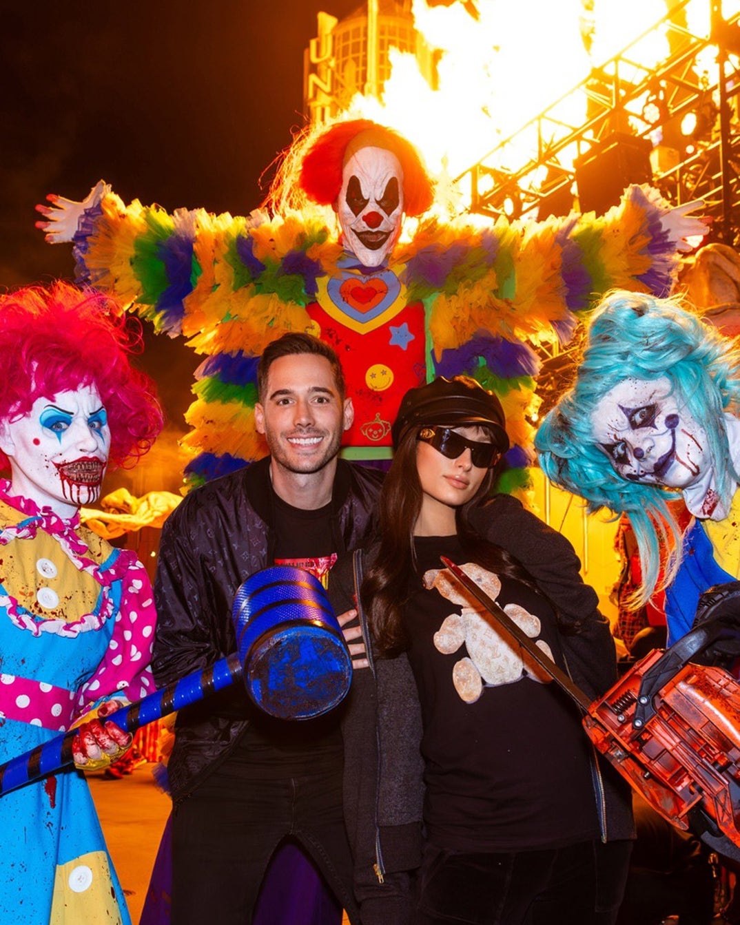 Paris Hilton and Carter Reum