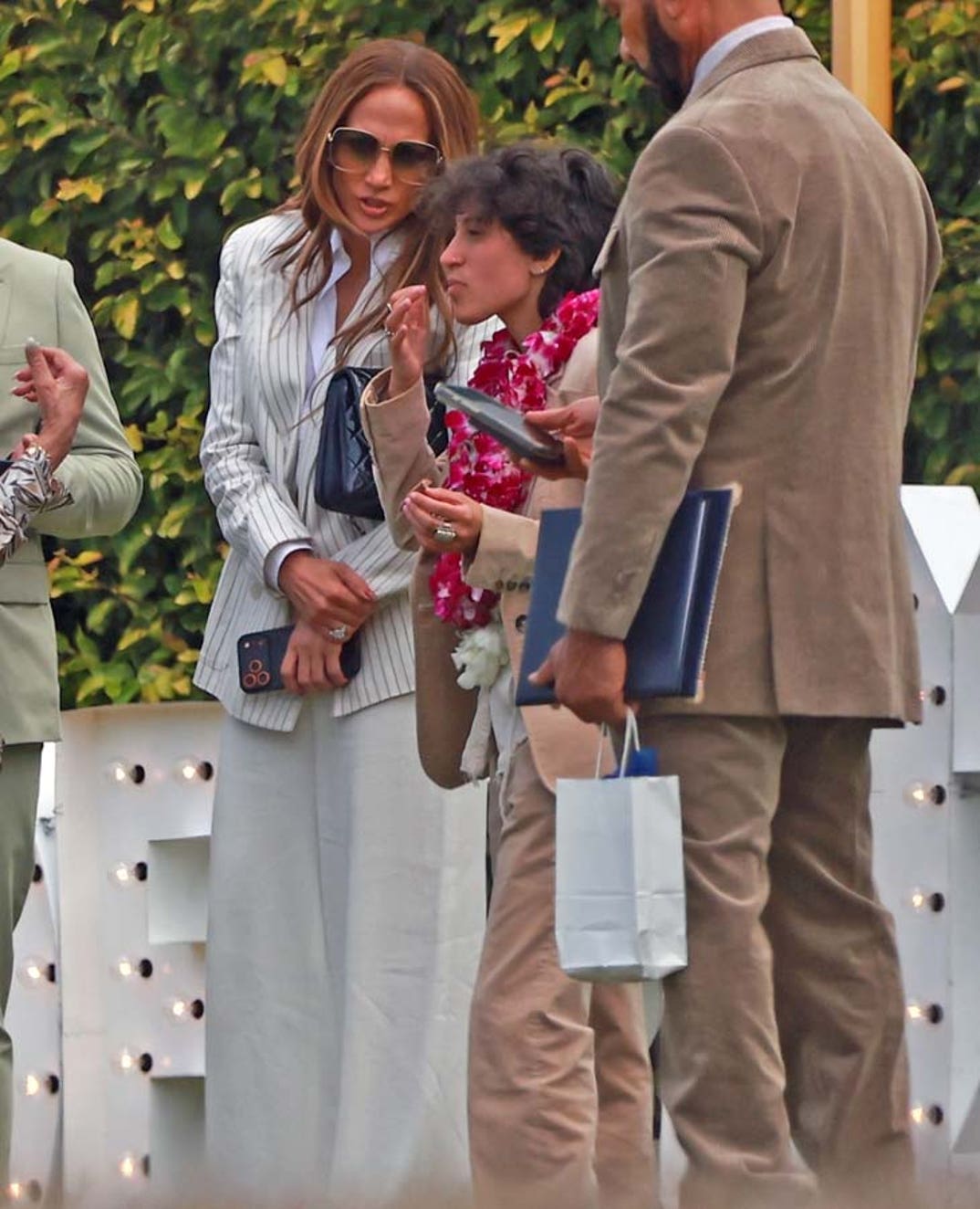 Jennifer Lopez and Emme Muniz