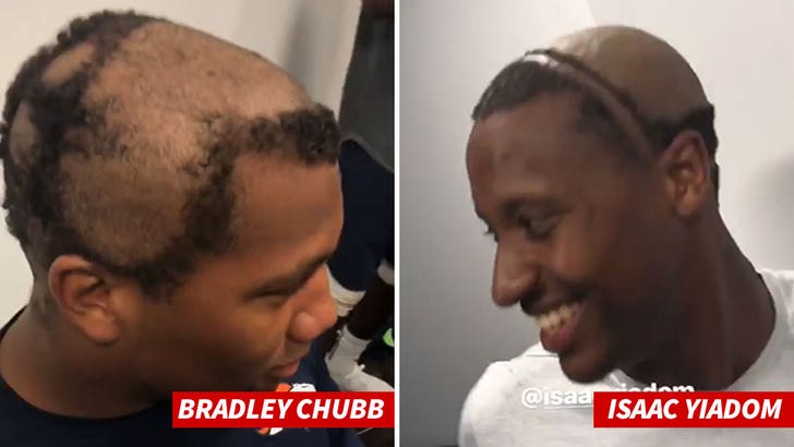 Denver Broncos Haze Rookies with Terrible Haircuts