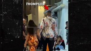 Tristan Thompson Holding Hands with Mystery Woman After Clubbing in Greece