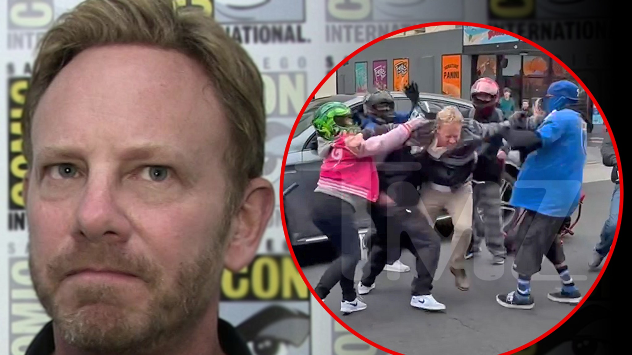 Ian Ziering Biker Brawl Under Police Felony Investigation With 