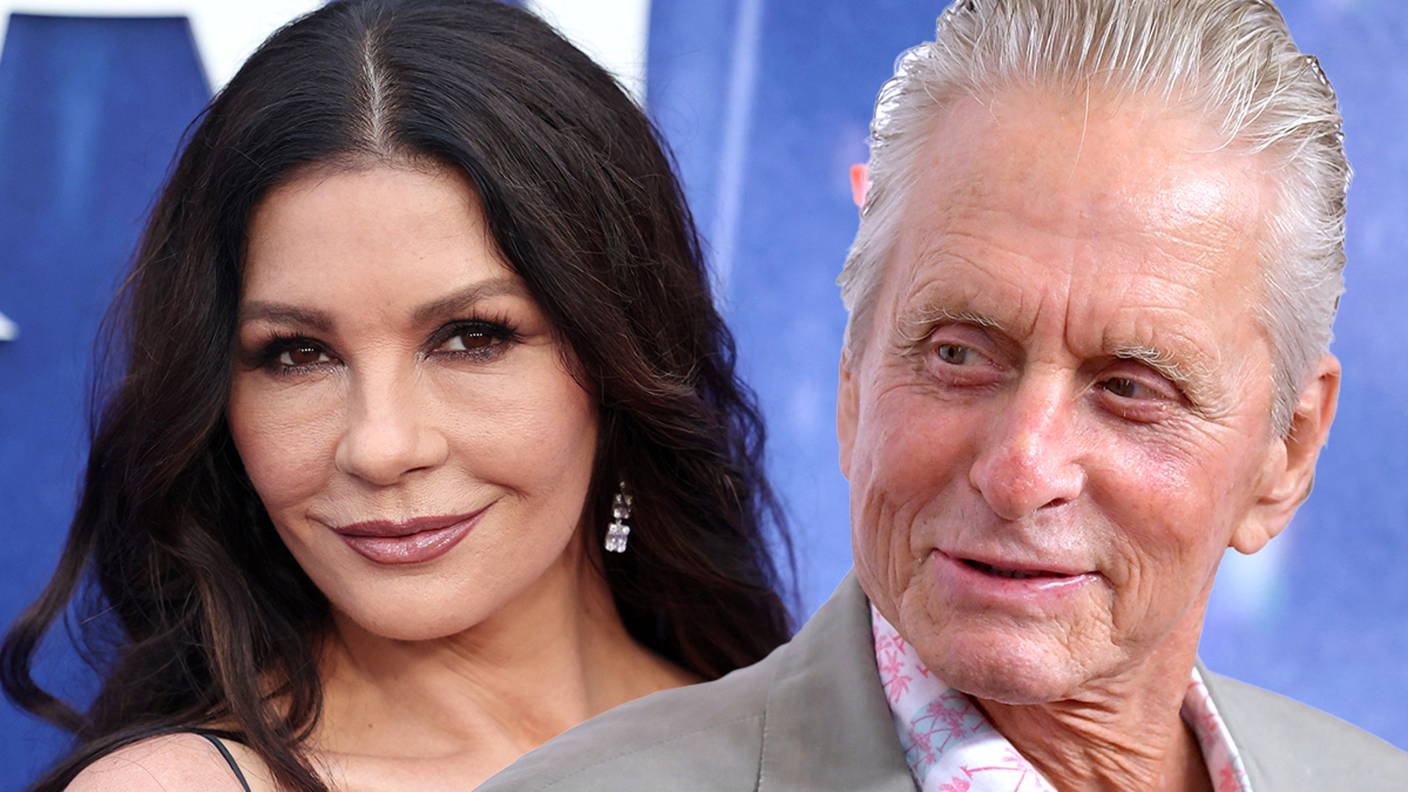 Catherine Zeta-Jones posts nude for her birthday with husband Michael Douglas