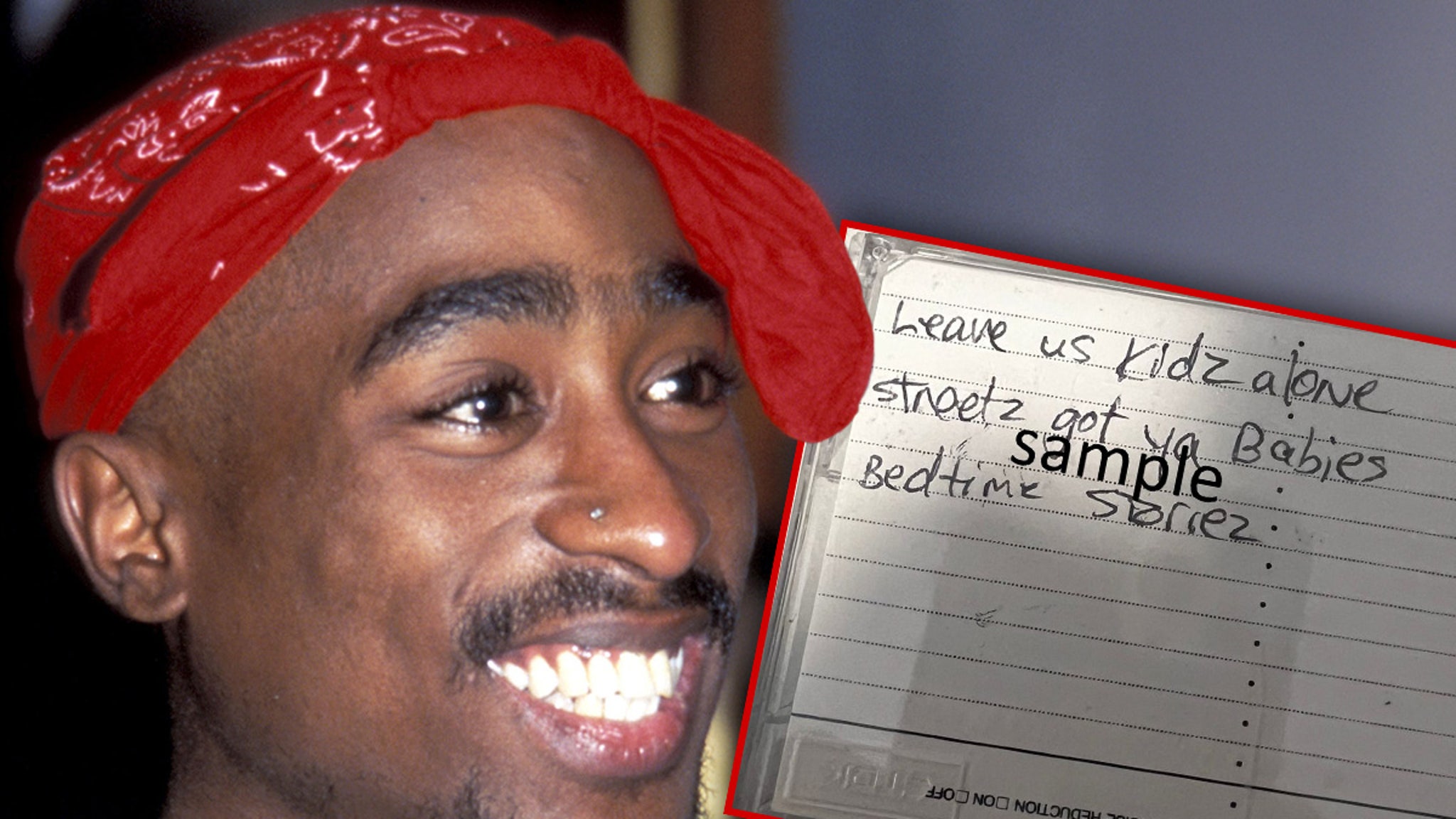 Early Tupac Shakur Songs and Lyrics Selling for 0,000