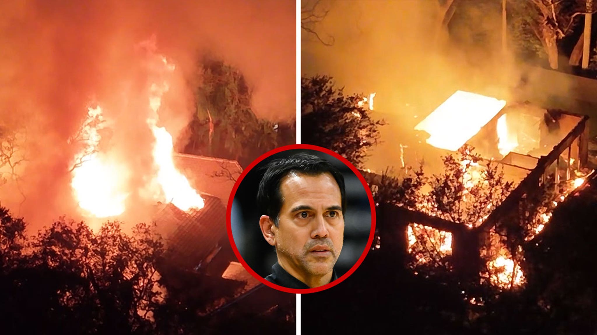Miami Heat Coach Erik Spoelstra's House Burns Down