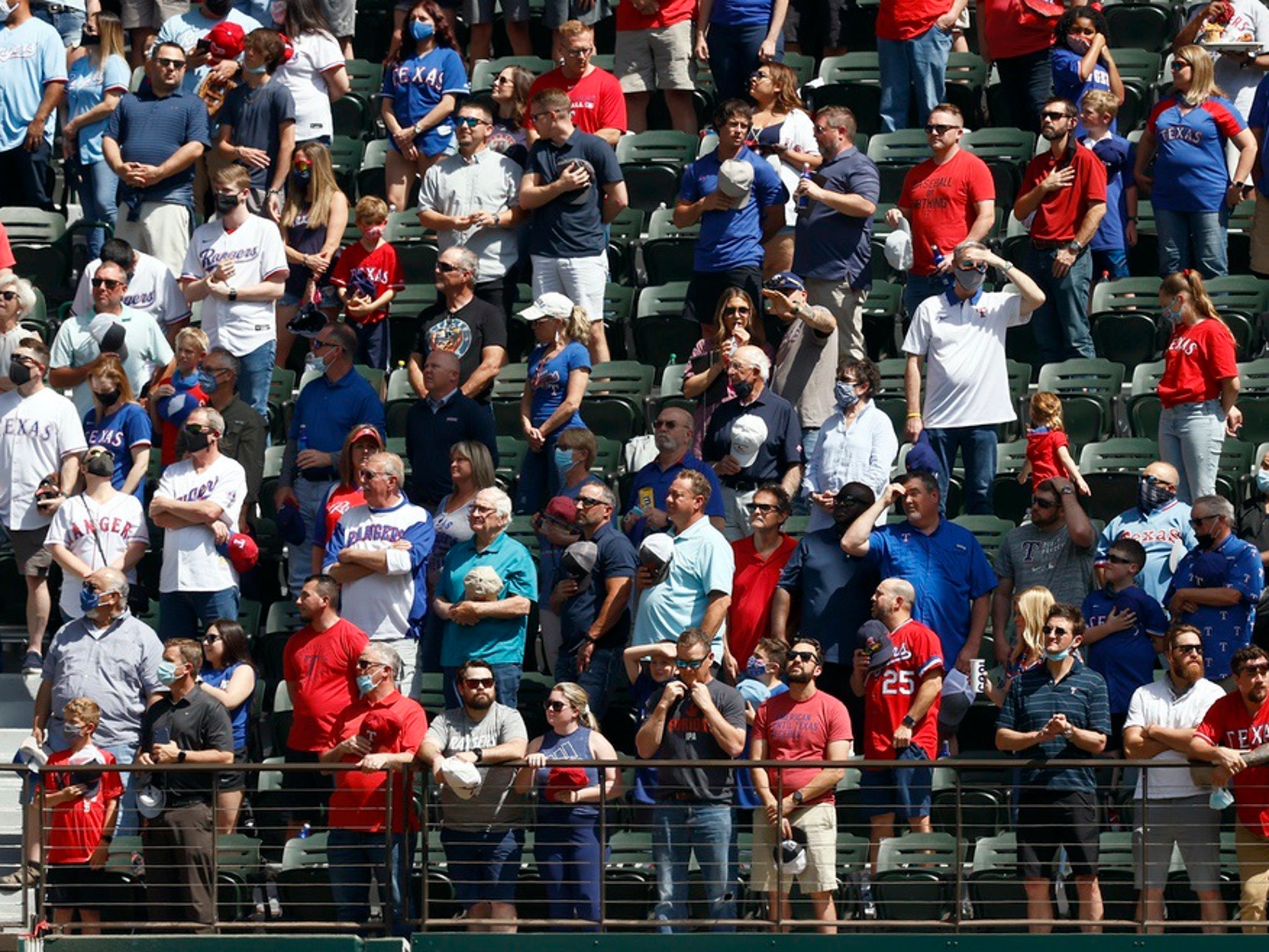 MLB Fans Pack Texas Rangers' Stadium, What Social Distancing?!