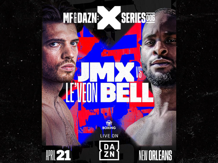 ksi tweet jmx vs bell boxing flyer